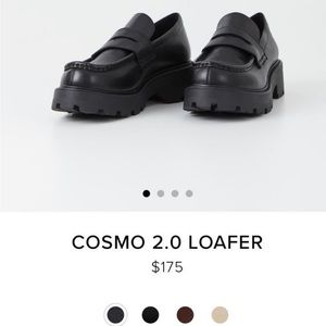 Vagabond Leather Chunky Platform Loafers